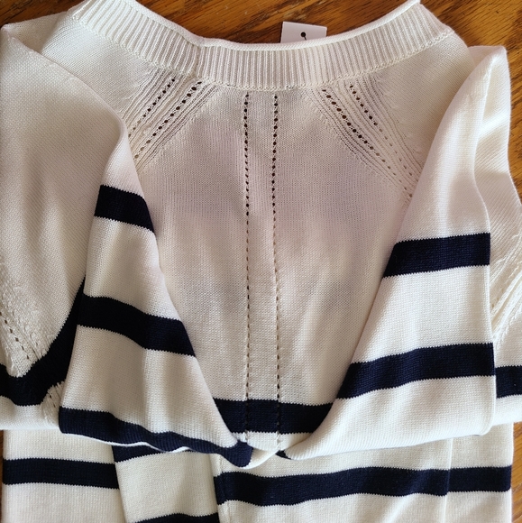 π50% OFFππ€π NWTβΌοΈ Talbots brand Raglan Girlfriend Cardigan - Picture 7 of 8